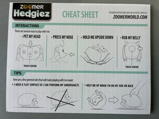 Erizo Zoomer Hedgiez Peluche Juguete
