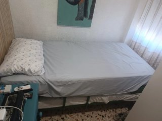 Cama litera doble plegable 90x190 de hierro