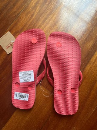 Chanclas Havaianas rosas talla 36