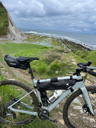 Bicicleta Gravel carbono, Sram Rival, talla M