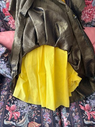 Traje medieval para niña 5-8 años con diadema