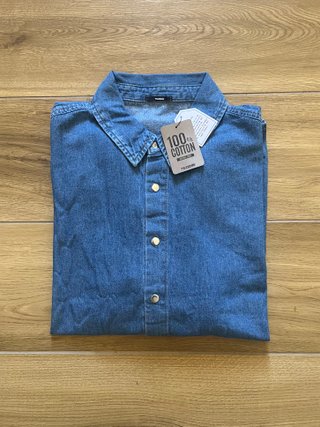 Camicia denim donna Tezenis 100% cotone