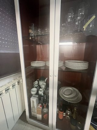 Vitrina expositora para salón o cocina