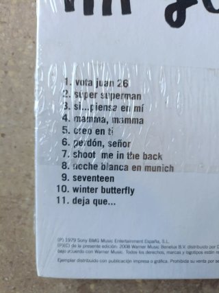 Libro + CD Miguel Bosé CHICAS