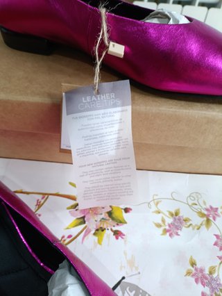Bailarinas Fucsia Piel Gioseppo Talla 38 y 39