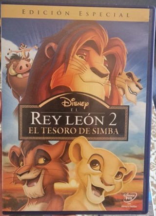 Lote 3 Películas El Rey León DVD