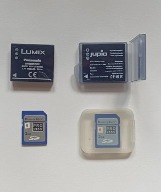Panasonic Lumix DMC-LX2 Cámara Digital Blanca
