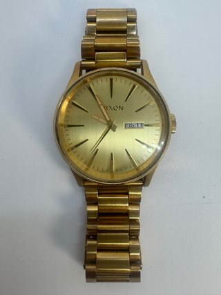 WCH0002 Reloj Nixon Sentry SS A356-502 42mm Dorado