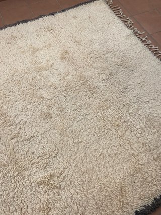 Alfombra de lana 190 × 300 cm