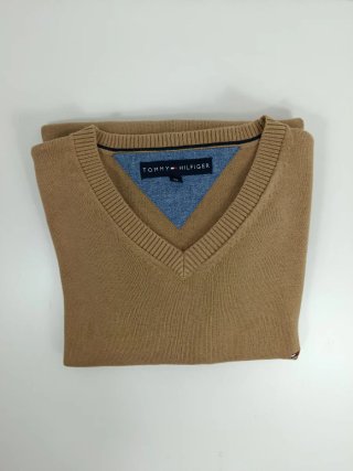 Jersey Tommy Hilfiger Cuello Pico Talla XL