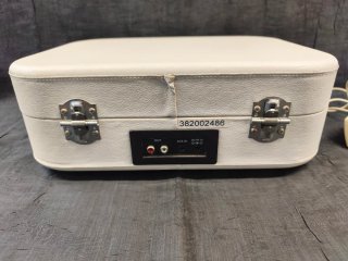 Tocadiscos SWINGSON Maleta Bluetooth Blanco/Negro
