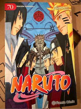 Lote 4 libros MANGA NARUTO – MASASHI KISHIMOTO