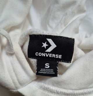 Sudadera Converse Blanca con Logo