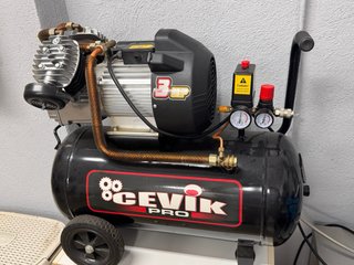 Compresor de aire Cevik Pro 3HP de 50 litros