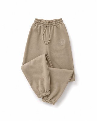 Pantalones de chándal Bershka beige