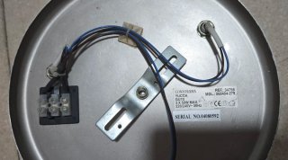 Lámpara de techo moderna 3 focos