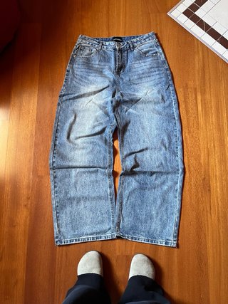 Jeans Baggy Blu