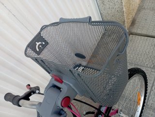 Bicicleta Btwin Niña 24 Negra y Rosa