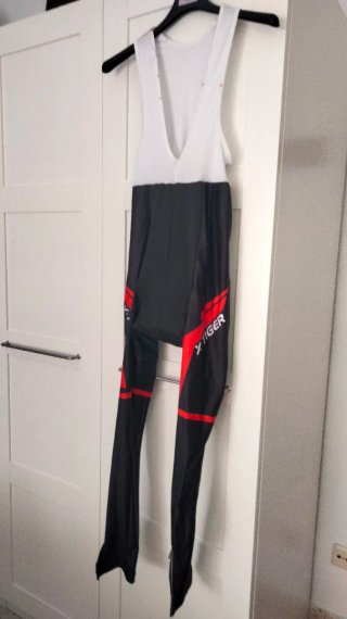 Maillot Ciclismo X-Tiger Negro/Rojo Talla XXL