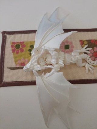 Figura Dragón Alado 3D