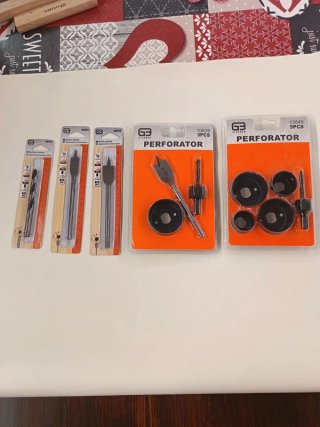 Set punte per trapano e fresa