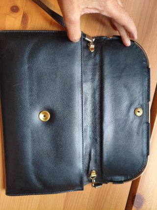 Bolso vintage El Potro piel años 70-80