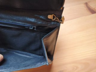 Bolso vintage El Potro piel años 70-80