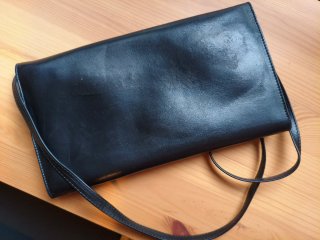 Bolso vintage El Potro piel años 70-80