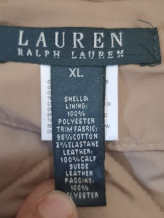 Giacca trapuntata Ralph Lauren Beige XL