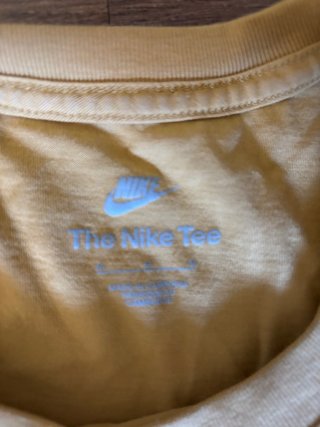 Camiseta Nike Talla M Amarilla