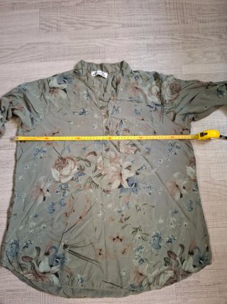 Blusa verde militar Ag-25 Talla única