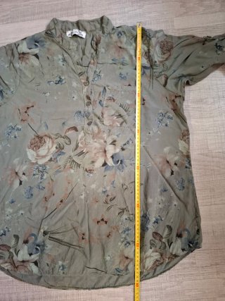 Blusa verde militar Ag-25 Talla única