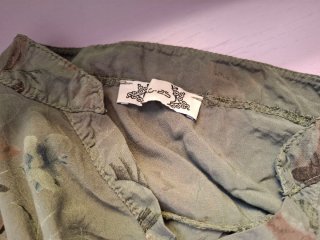 Blusa verde militar Ag-25 Talla única