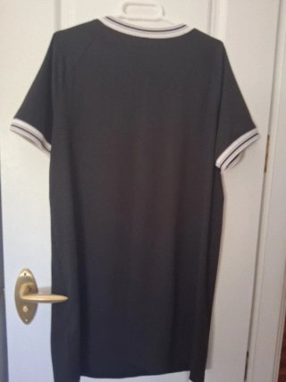 Vestido Negro Los Angeles 86 Talla M