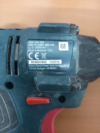 Atornillador de impacto Bosch GDR 18V-160