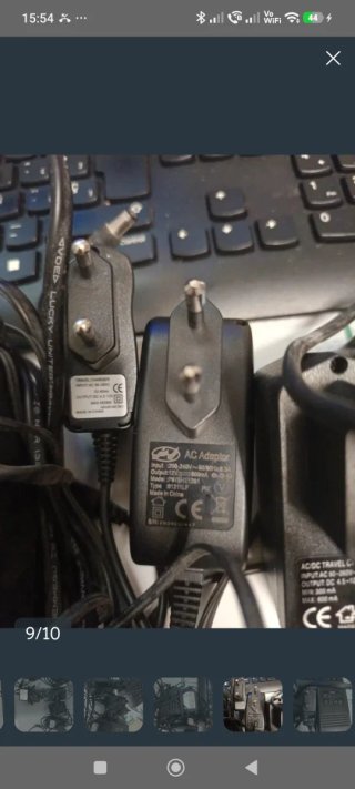 16 Cargadores AC-DC 1€ por separado