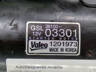 MOTOR ARRANQUE KIA KIA PICANTO (TA) 2011-2017