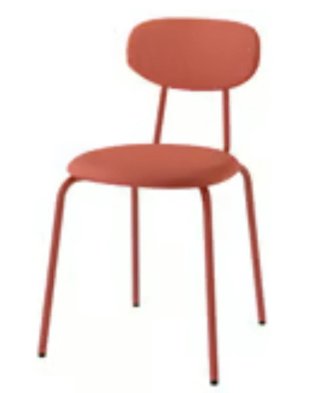 Silla Ikea Sandsberg Rojo Terracota