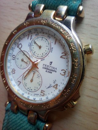 Festina Chronograph alarm 6368 (Miyota 6W50)