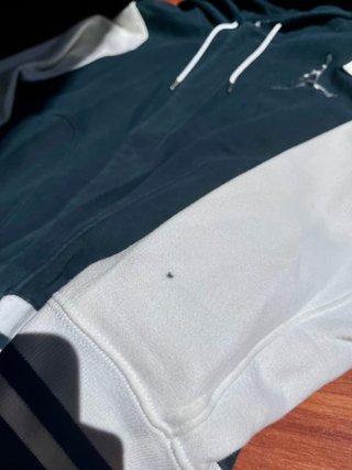 Chaqueta Varsity Jordan Azul y Blanca