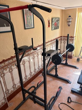GIMNASIO COMPLETO EN CASA – ESTACIÓN + BANCO + RAC