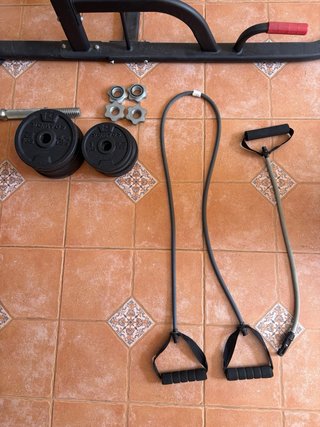 GIMNASIO COMPLETO EN CASA – ESTACIÓN + BANCO + RAC