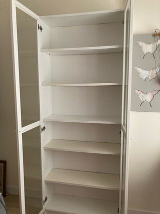 Vitrina Blanca Ikea Cristal