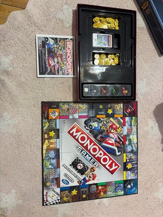 Monopoly Mario Kart Gamer Español