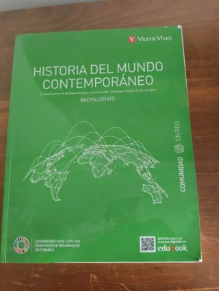 Historia del mundo contemporáneo 1 Bachillerato