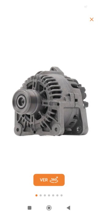 Alternador Lucas compatible con el grupo Renault