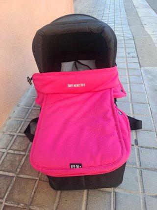 Capazo para carro gemelar Baby Monsters 3.