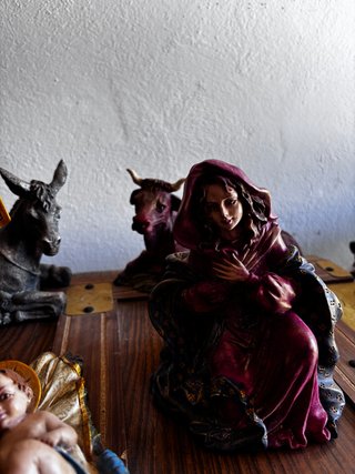 Nacimiento Belén Antiguo Figuras