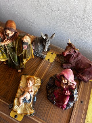 Nacimiento Belén Antiguo Figuras