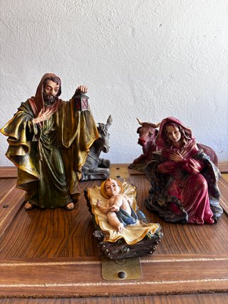 Nacimiento Belén Antiguo Figuras